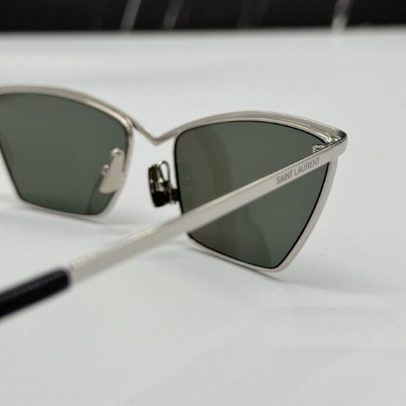 NEW SL637 002 SAINT LAURENT  SUNGLASSES WOMEN  CAT EYE EYEWEAR SAINT LAURENT - Picture 7 of 11